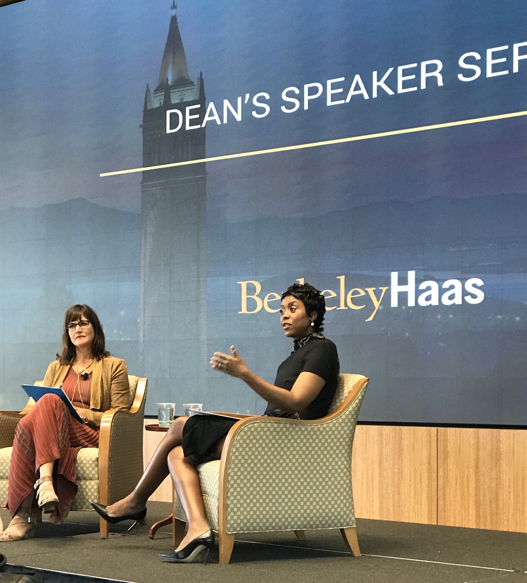 “I feel sorry for white women...at 25 they learn about discrimination for the first time. As black women, we learn about this as children. My mom taught me at 5”~ <a href="/MellodyHobson/">Mellody Hobson</a> <a href="/BerkeleyHaas/">UC Berkeley Haas</a>