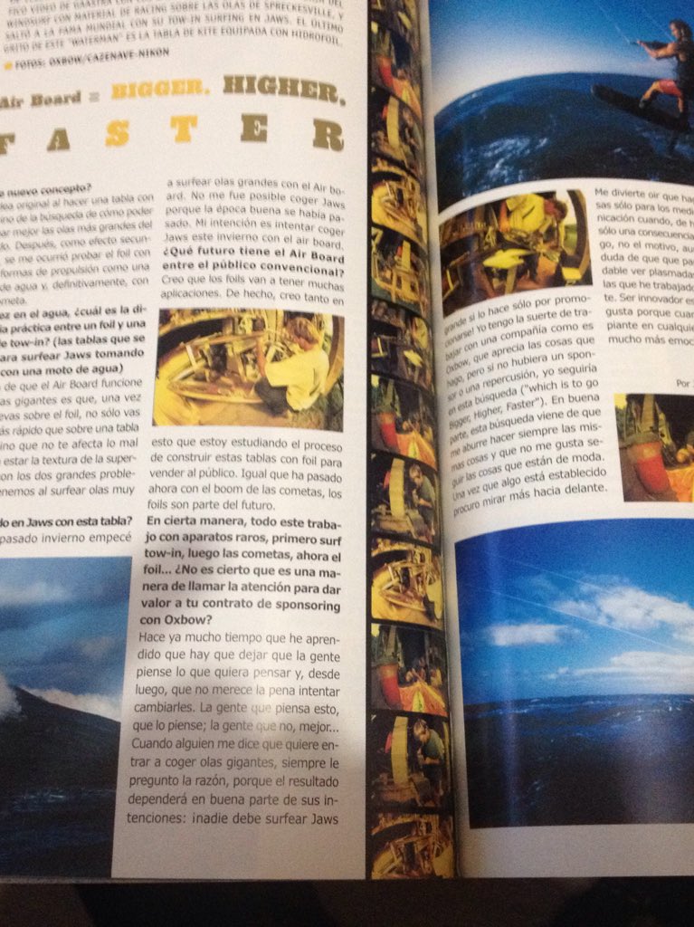 ZsurfKite's tweet photo. 2001 revista fuerza7 what's new in foil? @ZsurfKite https://t.co/cJ6ZNc5uKx