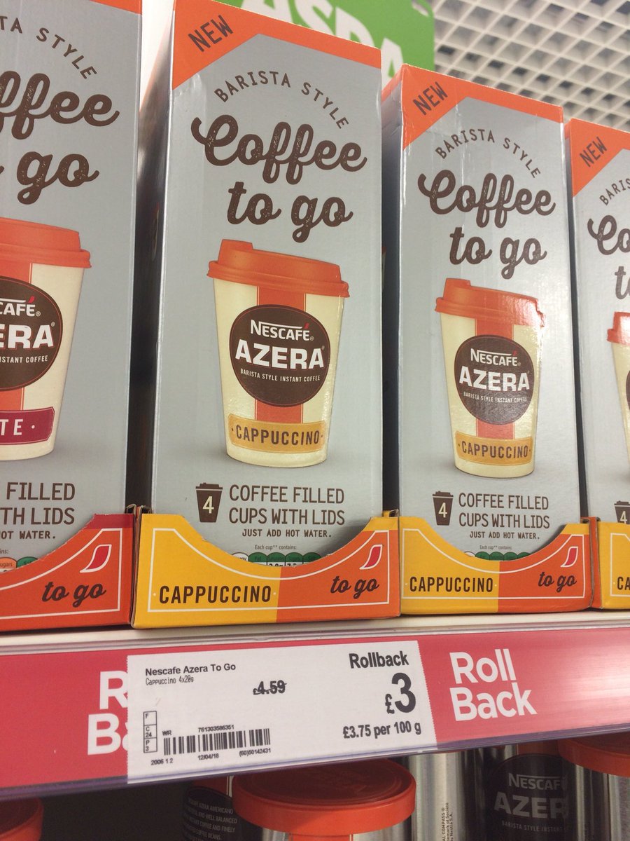 sascampaigns's tweet photo. RT if you think these @NescafeAzera single-use coffee cups need to go! #plasticfree #plasticfreecommunities #refill https://t.co/HS7LszOl2S