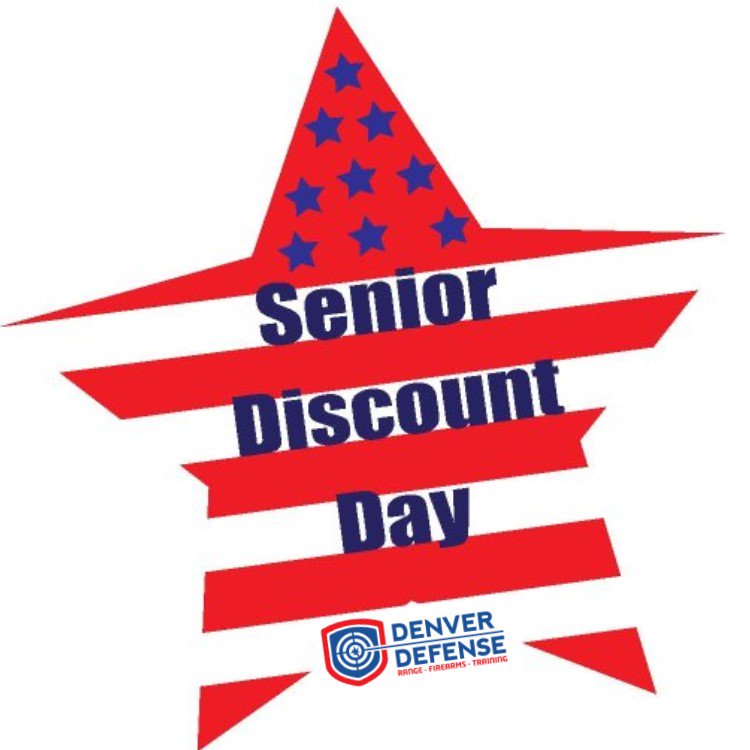 DenverGunRange's tweet photo. Every Monday and Tuesday is our SENIOR's Day! Everyone 55+ shoots for $10! https://t.co/iES8ImY79a