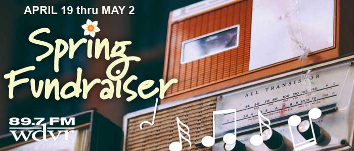 It's Spring--Yes, Finally, Spring--Fundraiser Time here at #WDVR until May 2nd. Please donate to the coolest little Radio Station in the #DelawareValley. bit.ly/2Jl6CEe