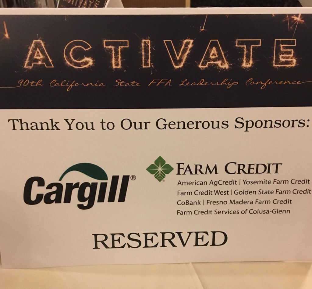 StaceySmida's tweet photo. This is what’s for lunch today @DevryBV speaking at the @californiaffa Conference! Personal reflection on Leadership Montage and 25 years of FFA-Optimism, Persistence and Generosity https://t.co/5DvJbSw7Lo