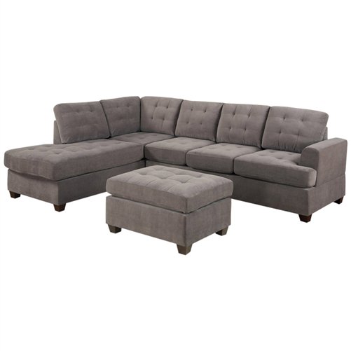 GetDesignerDeco's tweet image. This 3-Piece Reversible Sectional Sofa with Ottoman is perfect for any living or family room! Complete your home decor by checking out our website to purchase from a HUGE selection of quality furniture and decor! 

getdesignerdecor.com