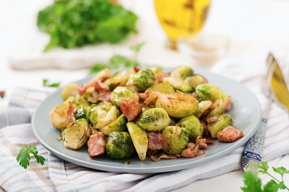 DavidsCondiment's tweet photo. Bacon makes everything better, even Brussels sprouts.

#Bacon #BrusselSprouts https://t.co/NwNys0xp36