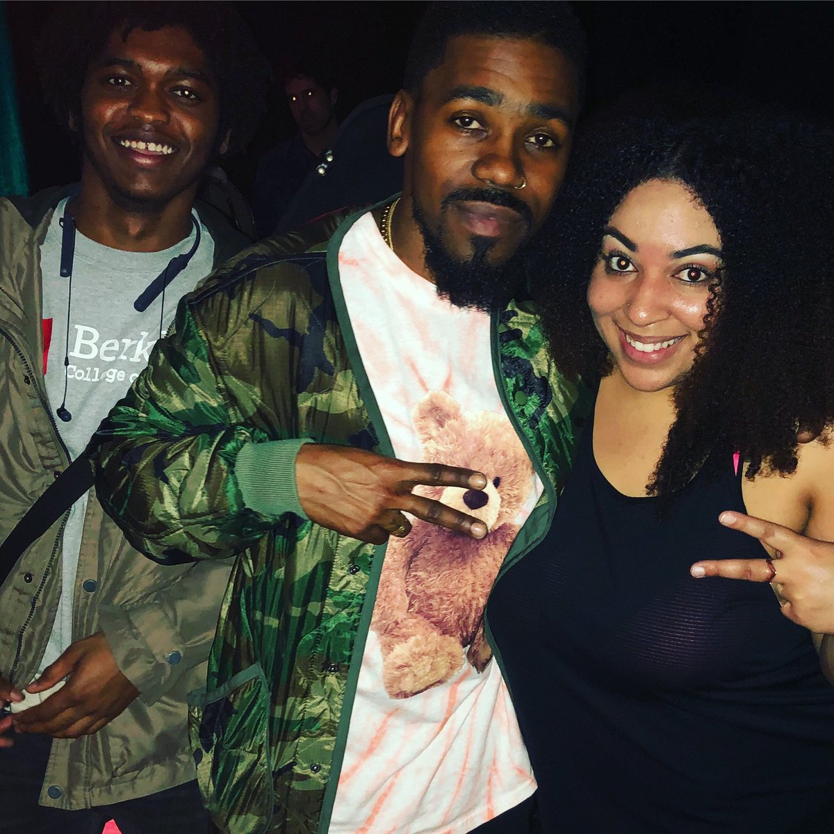 ChantaeCann's tweet photo. ALWAYS good seeing the homie @yospank!  GOOD TIMES all around! 🙏🏽✨ Had a blast JAMMIN witchy’all as usual! 👌🏽✌🏽👏🏽 #KebbieWilliams 🎤🥁🎷 #Gallery992 #MusicInThePark #ATL #ViBES #JAMtastic #BOOMbastic #NotPlastic 🎼🎧 https://t.co/niVty5vzcP