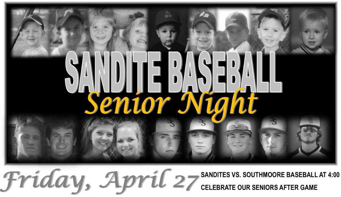 Senior Night has been moved to Friday at 4:00 vs Southmoore.  All Senior Festivities will take place after the game.  Come out and celebrate these 9 outstanding Sandite Seniors. 

<a href="/SSLeader/">kemalistzikenturk</a> <a href="/SanditeNews/">Sandite Pride News</a> <a href="/SanditeAthletic/">Sandite Athletics</a> <a href="/StanTrout/">Stan</a> <a href="/CphsStudentSec/">CPHS STUDENT SECTION</a>