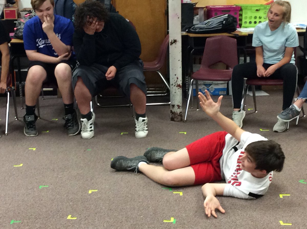 AMCMStheatre's tweet photo. Playing "Freeze" @AMCMSCatPRIDE #bethespark #amcms #amcmsfinearts https://t.co/4kvJ1a9Und