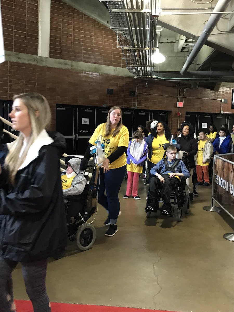 kickbucs's tweet photo. The parade of athletes as Special Olympics gets underway! https://t.co/7PERZ84Kee