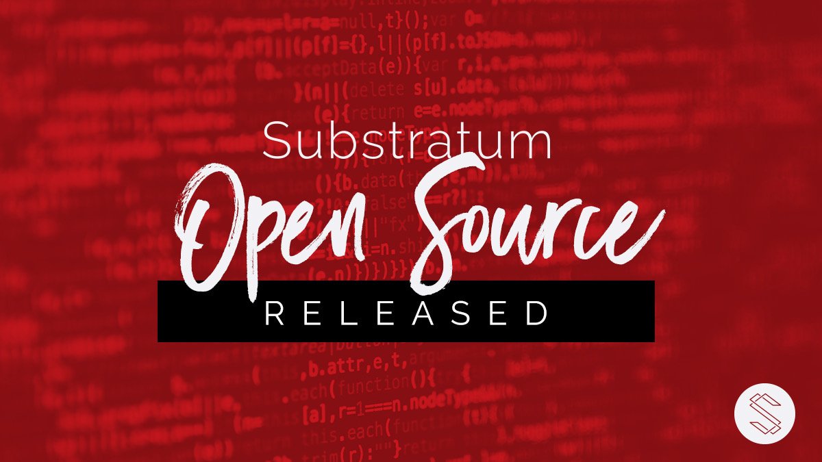 SubstratumNet's tweet image. Extremely excited &amp;amp; proud to announce that #Substratum Node is NOW Open Source!

github.com/SubstratumNetw…

#NetNeutrality $SUB #cryptocurrency #bitcoin #blockchain #technology #SubSavesTheInternet