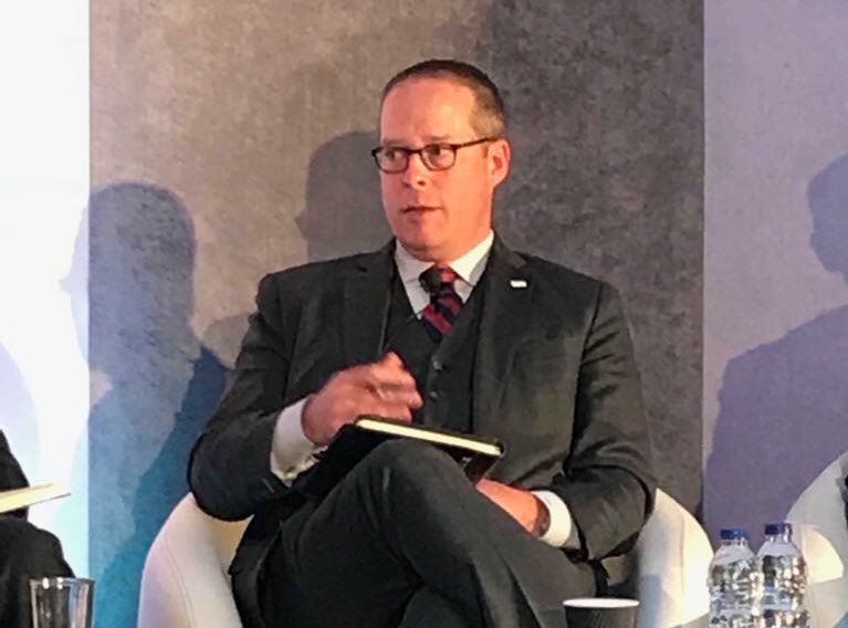 Chuck Chamness <a href="/NAMIC/">NAMIC</a>: “In the US, for the first time ever we have an incentive for States to impose stricter building codes and have better disaster preparation, and we are starting to build traction to greatly improve the situation" #MORO2018