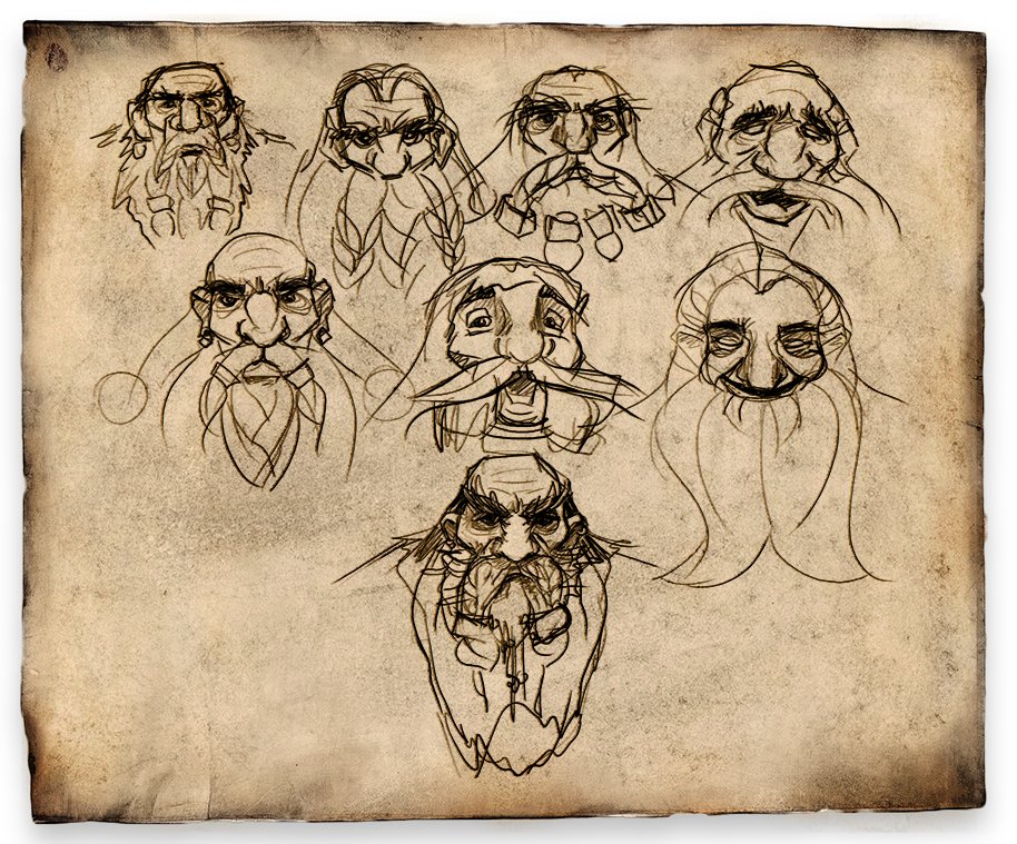 ShortAndSturdy's tweet image. Unearthed some of the first dwarf sketches for Short and Sturdy. #gamedev #indiedev