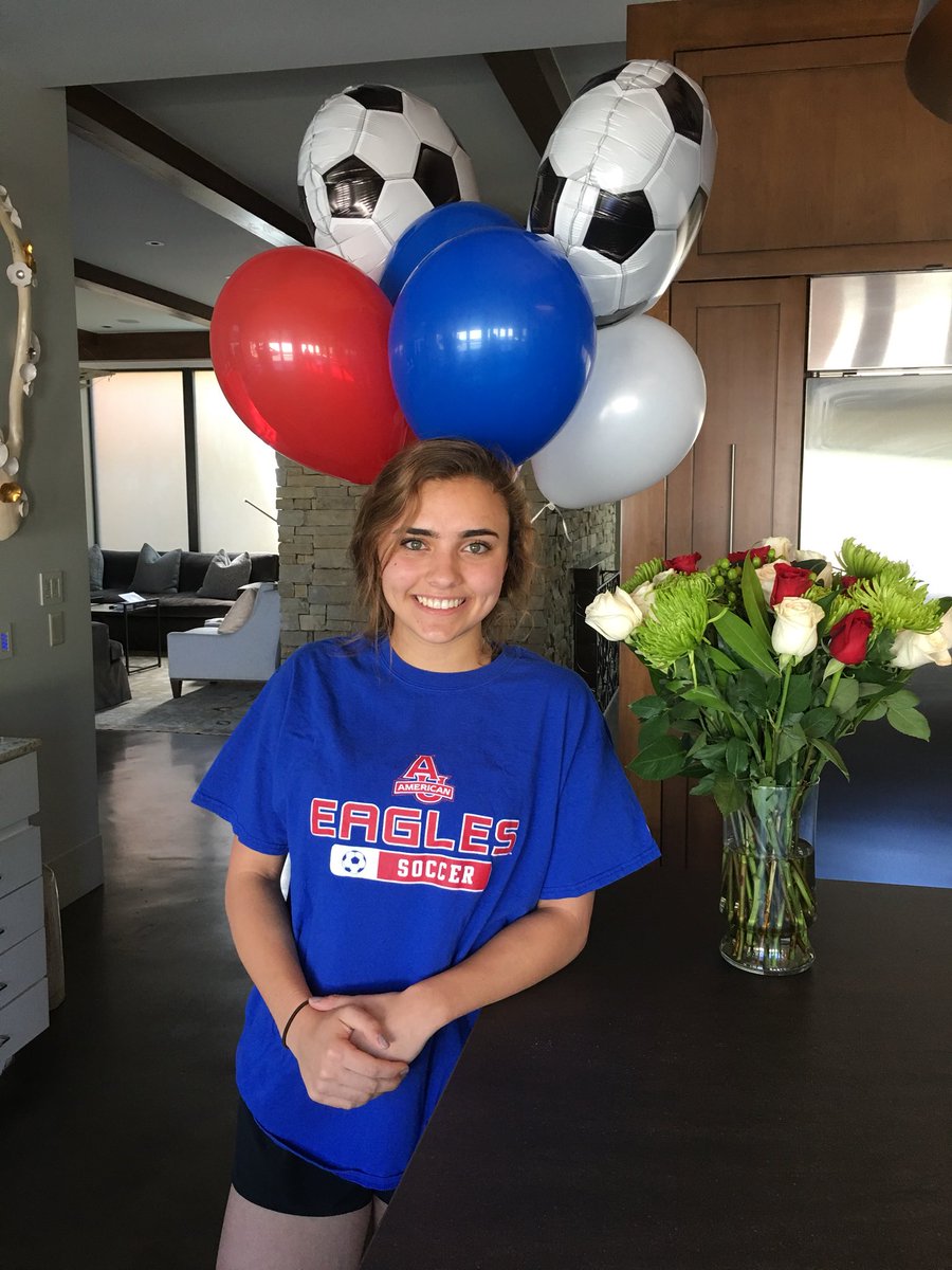 ahfcecnl's tweet photo. Congratulations to Lena Provenzano from our 01 ECNL on her commitment to American University. @ahfcsoccer @AHFCGirls #AHFCpride #AHFCcommits https://t.co/fKhRqb552g