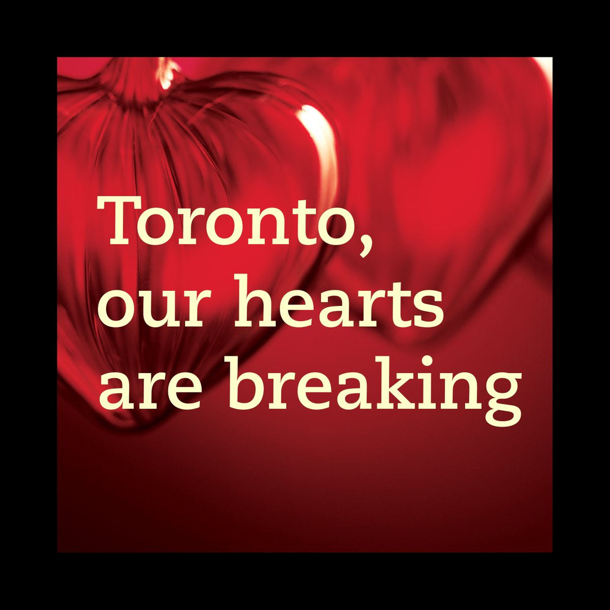 We are shocked and so saddened. 

#Toronto #YongeSt #Canadians #VancouverforToronto