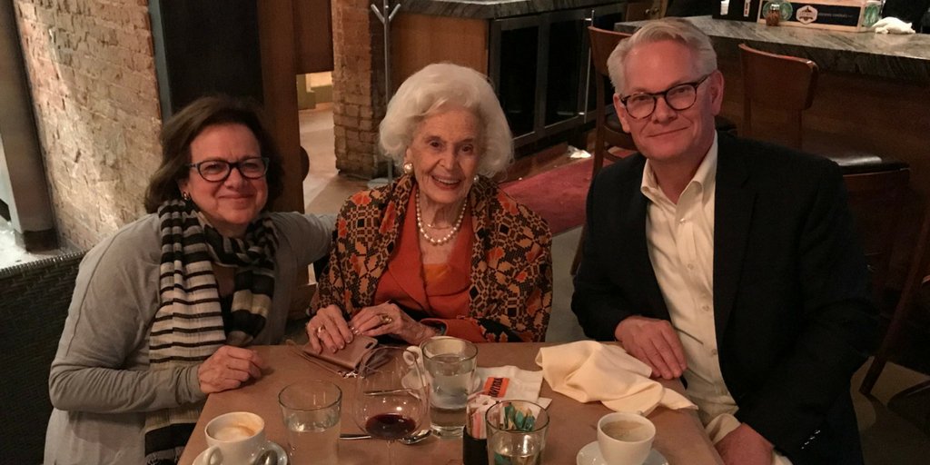CarylFrank's tweet photo. Ted and I having dinner with #RheaWolfram, educational consultant extraordinaire!!! Next stop... #IECA where I'll be giving a 3.5 hour workshop on how to read and understand #educationalevaluations  https://t.co/0HMMfmbgfs https://t.co/BLrw4KOOxX