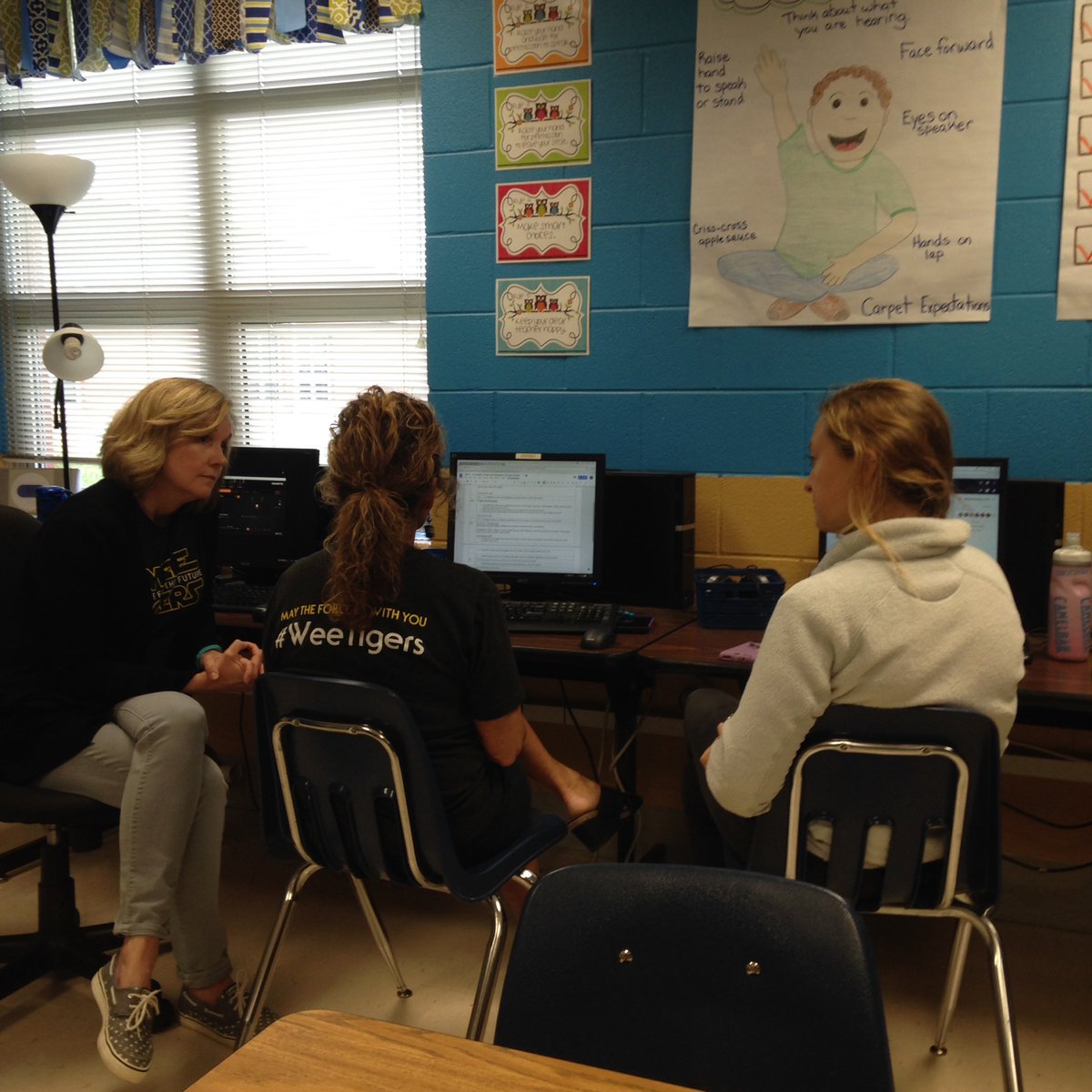 HarperCassi's tweet photo. Grade level teams sharing about their proficiency scale writing work at Willard East this afternoon. Great conversations about how we move forward @willardschools @WEEPrincipal #WPSLearnWell https://t.co/FsX5qqNF9r