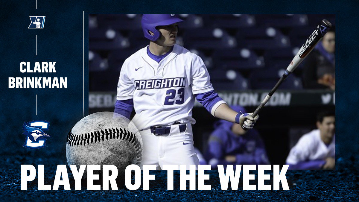 Only one HR on the season heading into last week, then he swatted FOUR... ⚾️ Clark Brinkman, @CU_Baseball Player of the Week: on.ncaa.com/2vE51rj