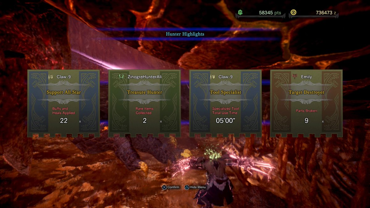 LeashWasHere's tweet photo. I swear Ive broken the RNG Gods 😂3 gems in one fight #gold #kulvetaroth #MHW #MHWorld #MonsterHunterWorld #gem #desiresensor https://t.co/yJSyD4Xuu4