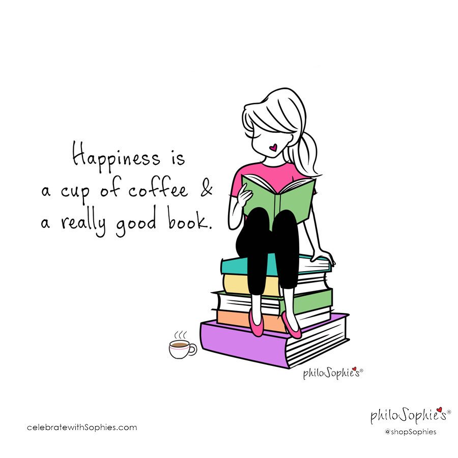 shopSophies's tweet photo. 👓 What are you reading 📖 and with ☕️ or 🍷? Let me know in the comments below. #WorldBookDay #celebratewithsophies #getlostinabook #winedown #mugmonday #coffee #bookclub #inspiration 🎉shop post for new philoSophie❤️s®️ https://t.co/iBLzO6EXly
