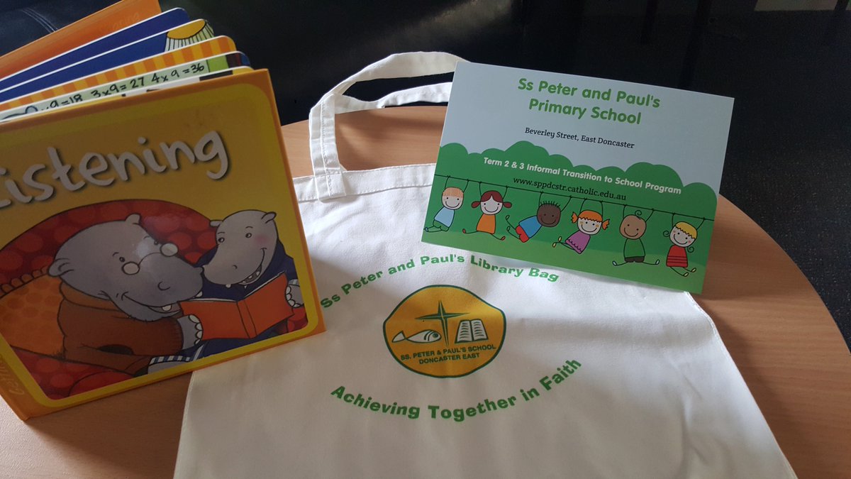 SsPeterPauls's tweet photo. Our first 'Transition to School' session is underway...come along to our next one on 8th May for some more library fun! #welovereading  #primaryschool #doncaster #reading #preptransition #School #catholicprimaryschool https://t.co/lnPiiFwiRz