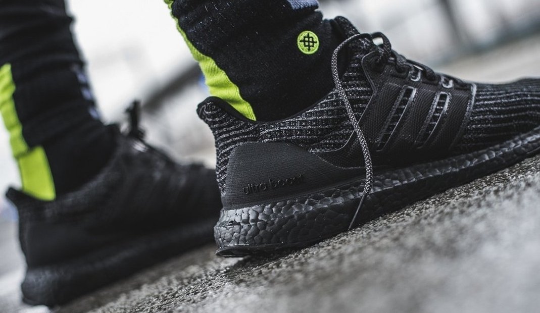 ultra boost black size 12