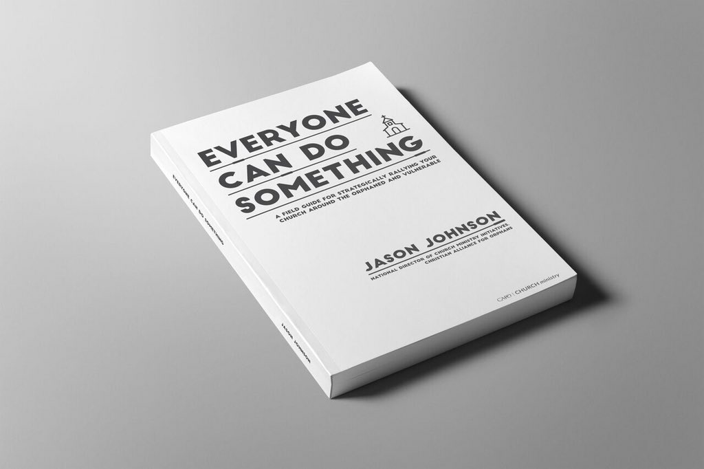 _jasonjohnson's tweet photo. COMING SOON! (May9th)

"Everyone Can Do Something: A Field Guide for Strategically Rallying Your Church Around the Orphaned and Vulnerable"

Launching a new ministry or leading an existing one, you’ll discover the principles you need to take the next best steps for your church. https://t.co/B5SfFF6dMI