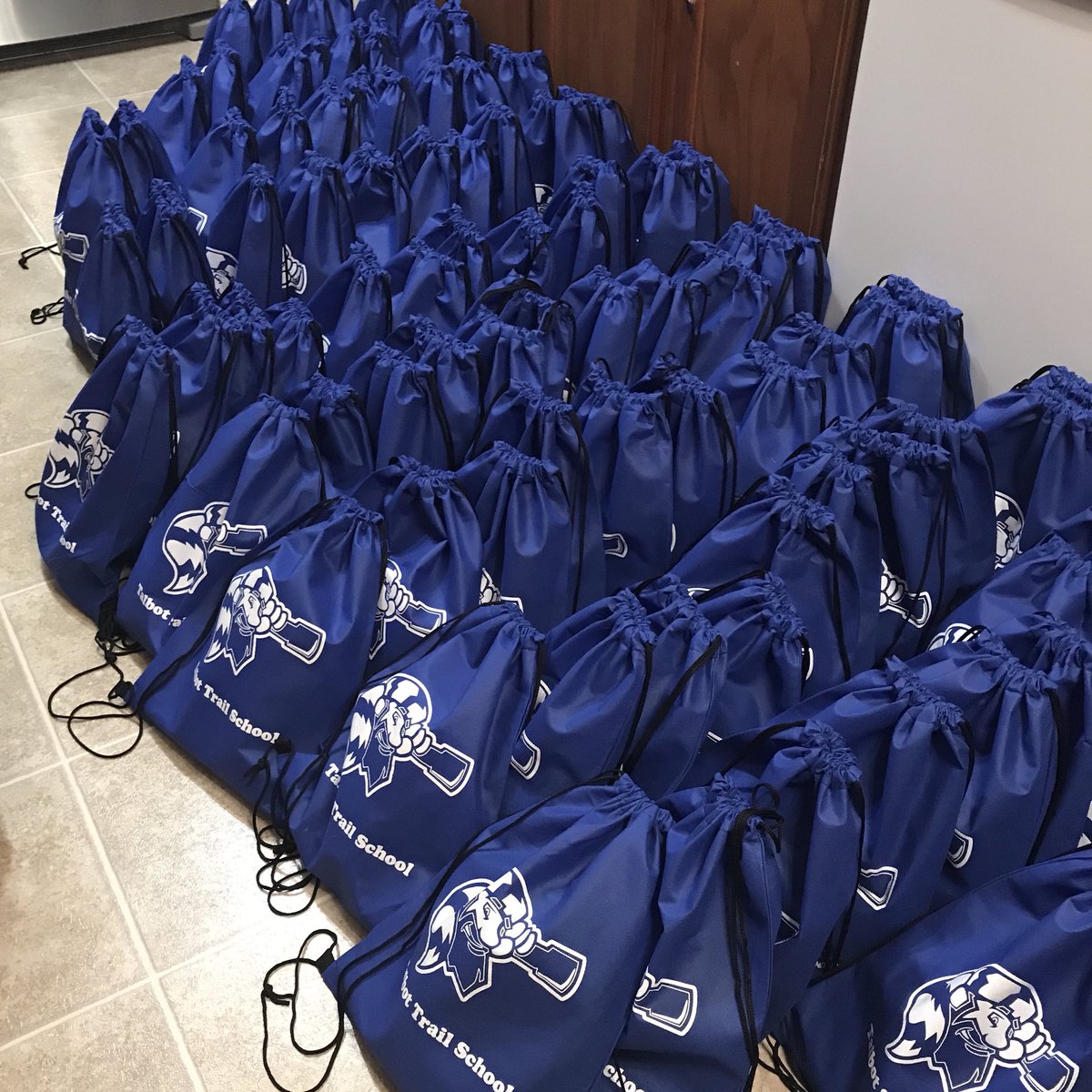 TTParentCouncil's tweet image. Talbot Trail has swag! #SpringIntoWellness #SeaOfSwagBags @talbot_trailps