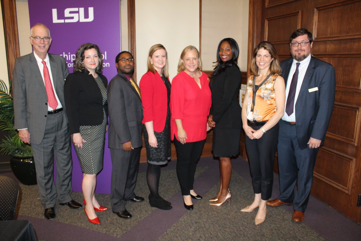 Transcend_Law's tweet photo. TLG was honored to be recently featured on a panel sponsored by The LSU Manship School of Mass Communication entitled Hear them Roar. Panel feat. Sen. Landrieu, Michelle. Craig, Amy Britton, Gloria Rivier, Sadie Wilks, and Steve. Bien-Aime.
#LSU #sexualharassment #transcendentlaw https://t.co/HBFzUYRh2p