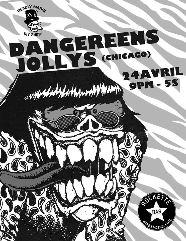 Stoked to tear shit up with The Dangereens at <a href="/RocketteBar/">Rockette Bar</a> tomorrow night!

facebook.com/events/4118582…