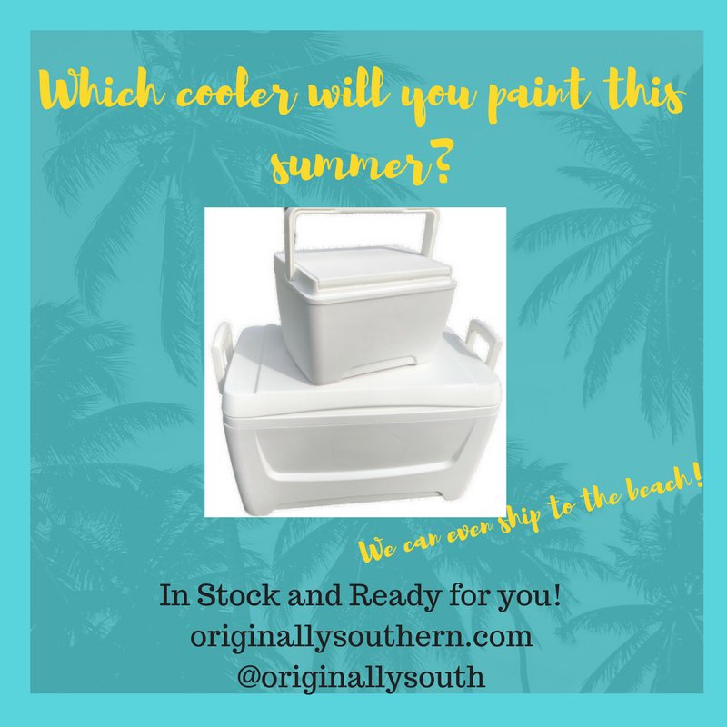 originallysouth's tweet photo. 9 qt. or 48 qt...our cooler family is growing!  #instock #cooler #frat #sororitylife  https://t.co/G3GM5uYKql https://t.co/nKNdYJ6EM9