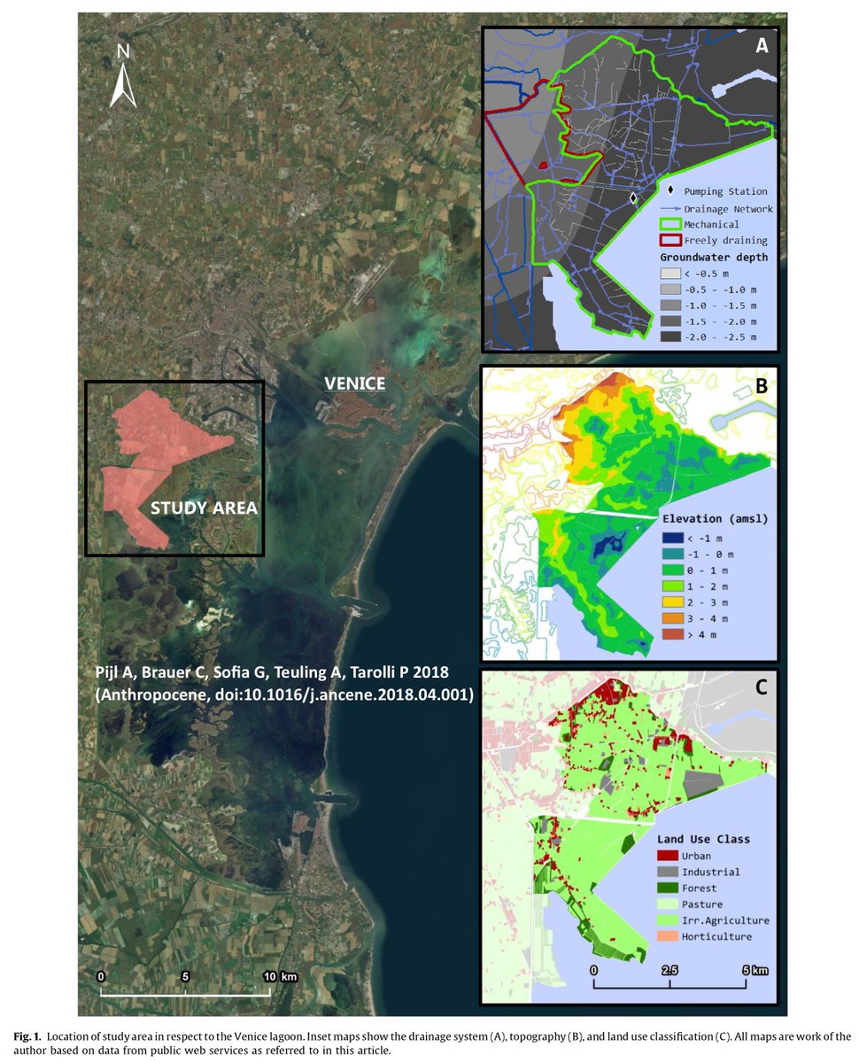 EarthSurfS's tweet photo. *Hydrologic impacts of changing #landuse and #climate in the Veneto #lowlands of #Italy* 🌍🏘️🚜⛈️🌊 - Here our latest paper (open access for 50 days) just published! 📣👌🏆 
https://t.co/HjAQyfg8ec 
#hydrology #climatechange #runoff #future #urbanization #earth #anthropocene https://t.co/PLLN2YY2fE