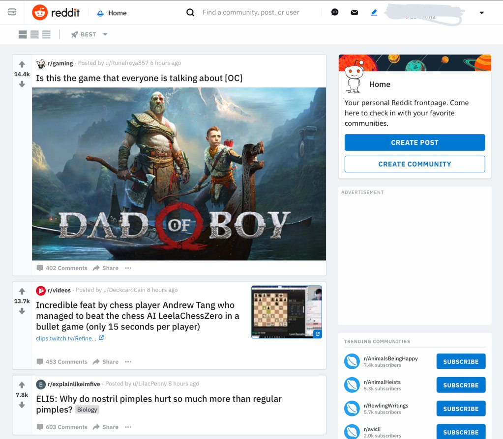 Reddit testing a web redesign. Never thought I'd see the day.