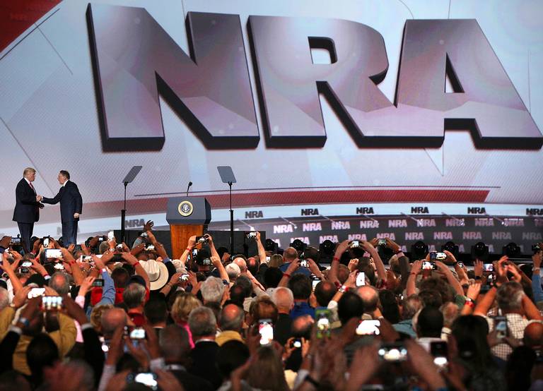 NRA  broke a 15-yr fundraising record