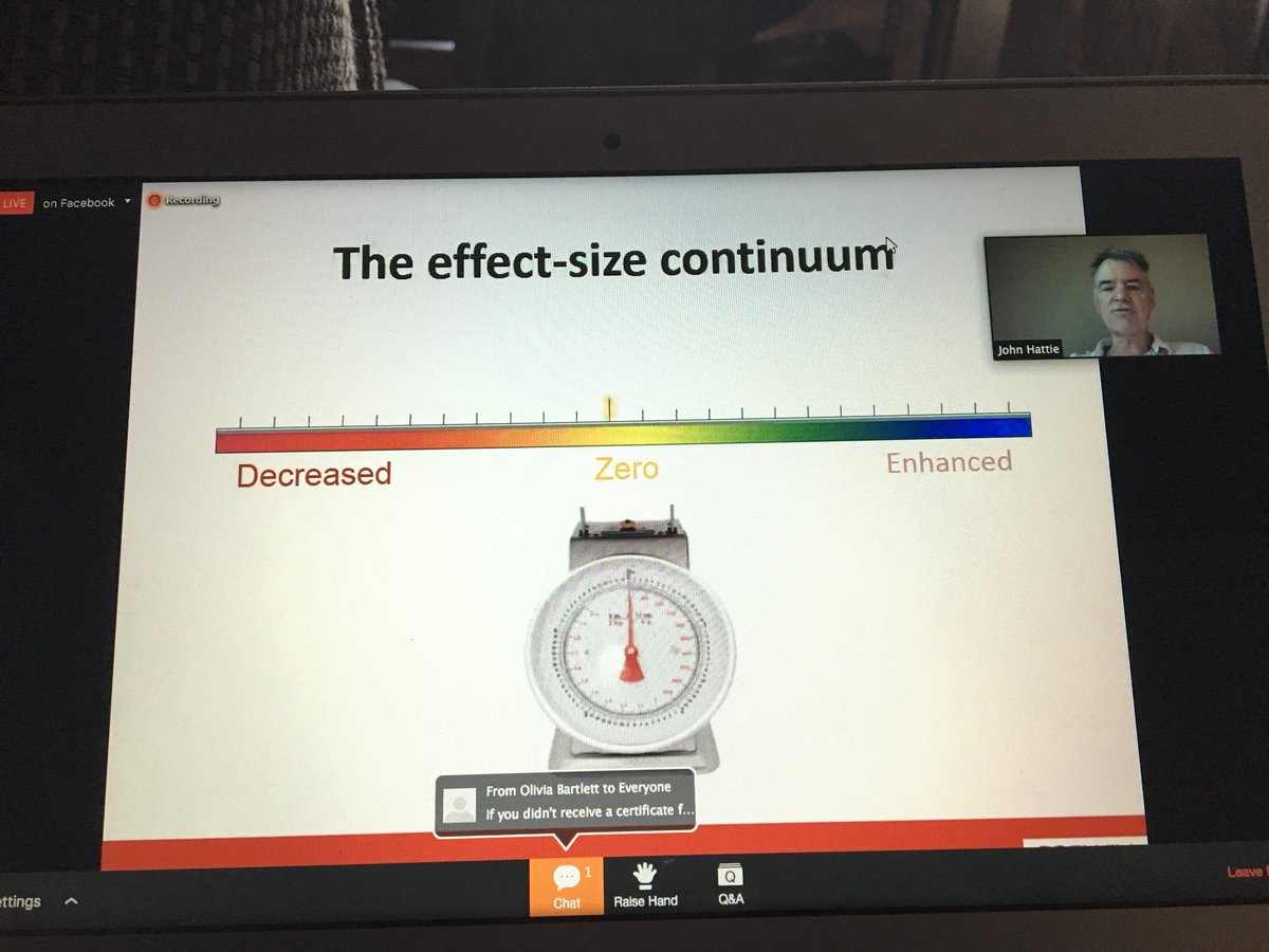 MelissaCarnelos's tweet photo. Let’s change the question from what works to what works best. #corwin #hattie #visiblelearningplus #lookwhosonmyscreen https://t.co/cAeSfJXaJQ