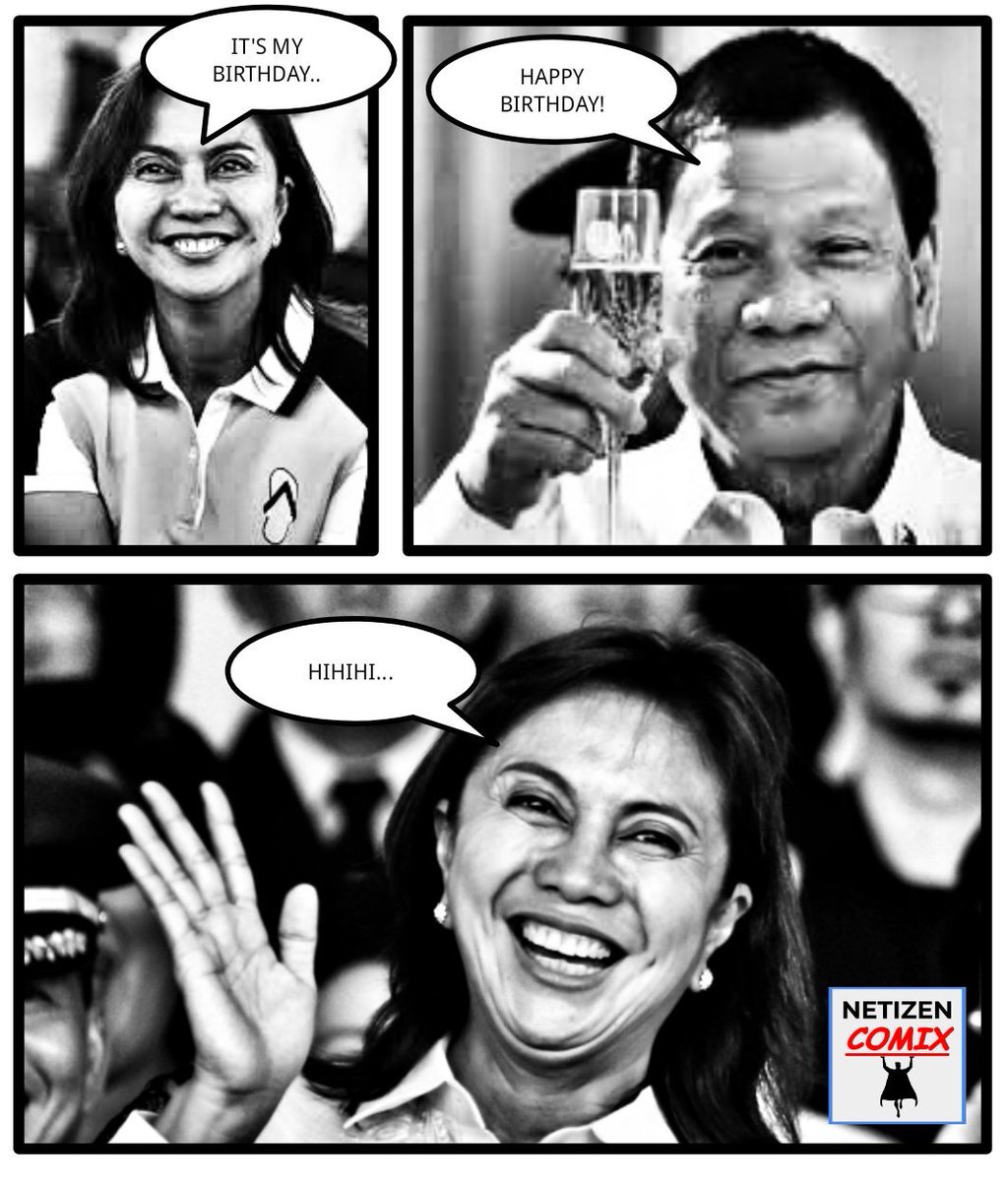 NetizenComix's tweet photo. Belated Happy Birthday, @lenirobredo 😊 https://t.co/2oOnpontWC