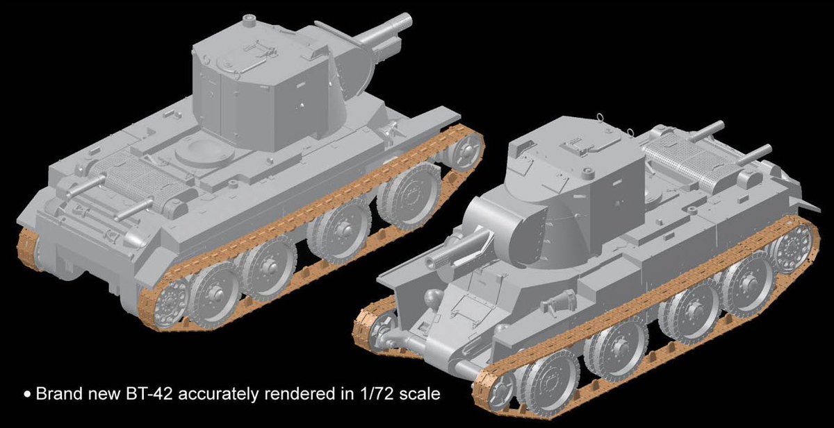 DragonUSA's tweet photo. New Dragon Models Arrivals! Ready To Ship! Shop Now!
DRA-7565 1/72 BT-42
 For More information: https://t.co/d34717EBGV https://t.co/YiLv2JTALi
