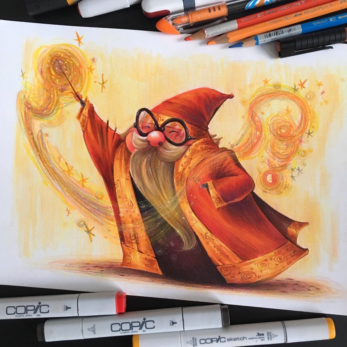 Wizardr 「🇺🇸- Here, have a little bit of wizardr」|Eduardo Vieiraのイラスト