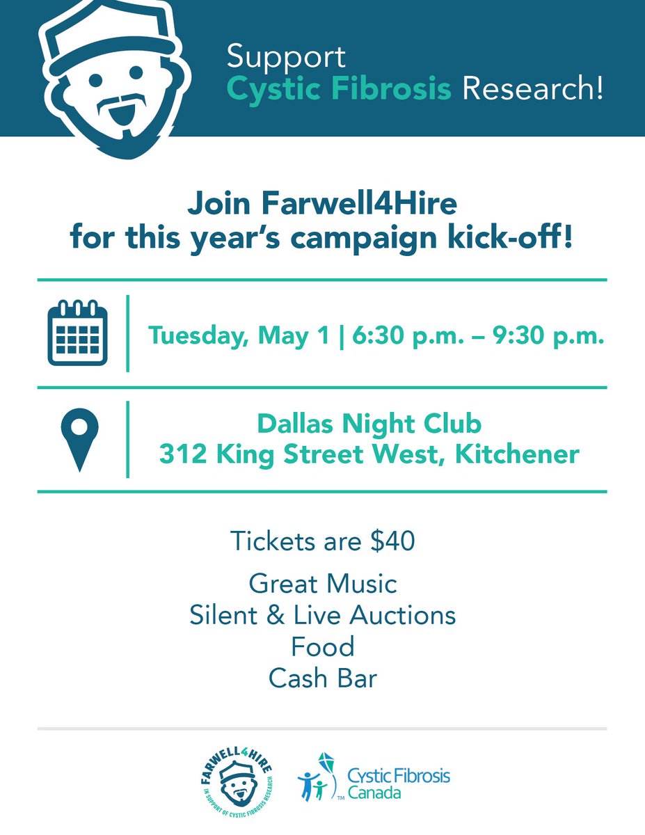 Only one week to go until #farwell4hire begins! Come on out this Sunday, April 29 to <a href="/BlockThree/">Block Three Brewing</a>   to grab a pint of Face for Radio IPA. Then next Tuesday, May 1 boogie on down to @DallasKitchener for our official campaign kick-off party! Tickets are $40 ow.ly/mOL430jDOkW