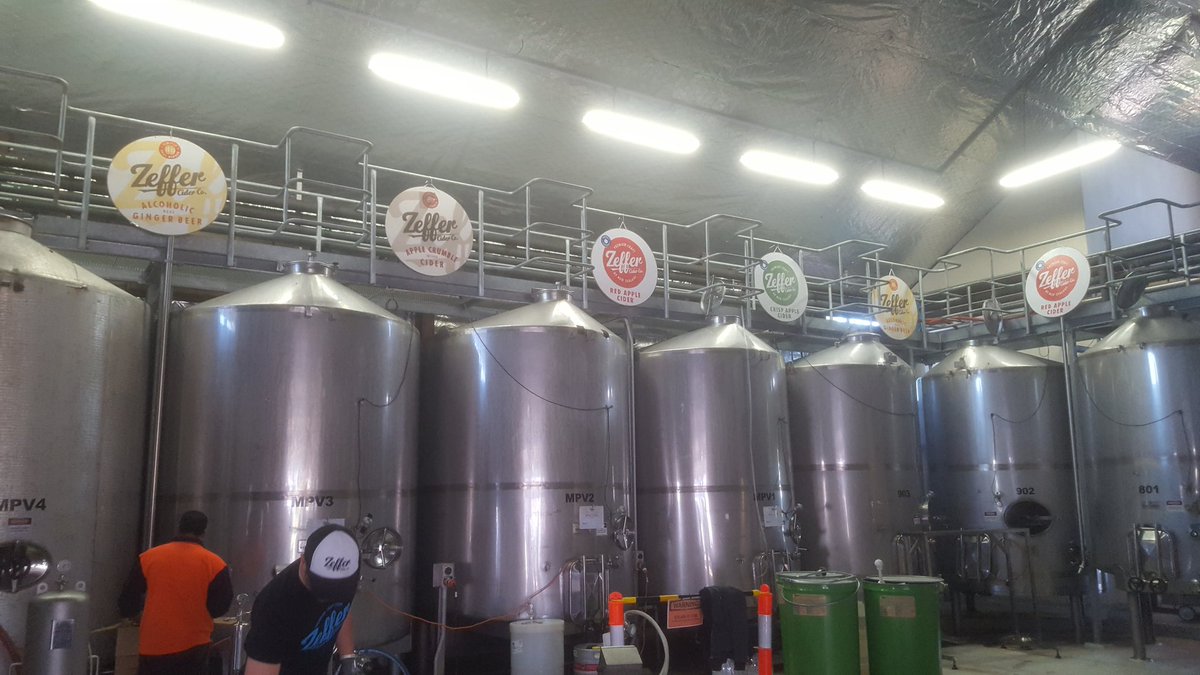 Great day to be in Hawkes Bay catching up with <a href="/zeffercider/">Zeffer Cider Co.</a> and checking out the new premises.