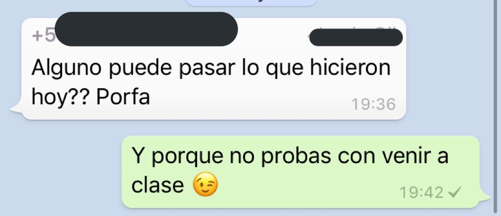kien_tepreg's tweet photo. Hace 1 mes una flaca de la facultad cuando pidieron apuntes, contestó así.. hoy pidió apuntes ella.. y yo que no perdono ni olvido ♥️♥️♥️♥️ https://t.co/n1WOsd8zHl