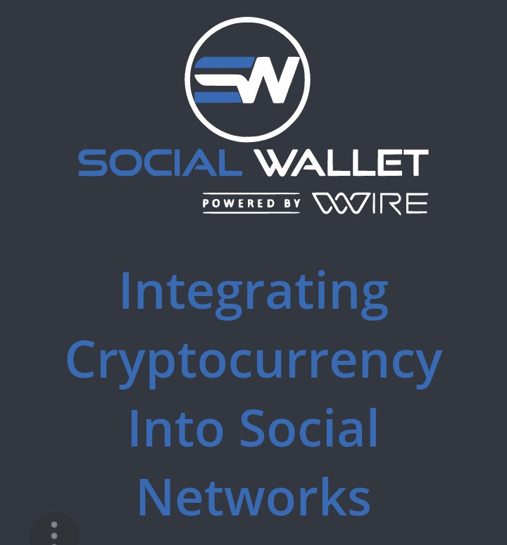 fire_token's tweet photo. FireToken is proud to announce its partnership with Social Wallet. Our tokens will be listed on Social Wallet as one of the first coins able to be sent/receive through social media platforms. FireToken will gift 1 WIRE token for every 10 FireTokens purchase during ICO! https://t.co/fmwRe7eqXJ
