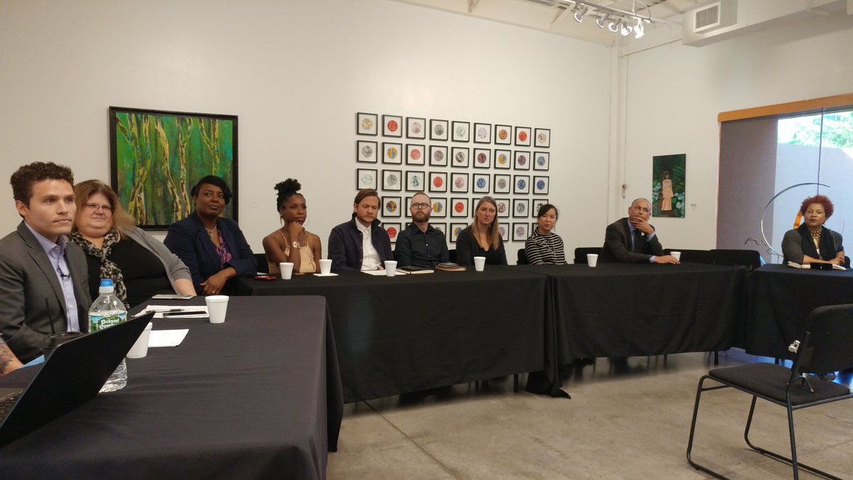 Micro-residency symposium tonight! <a href="/DALculturalplan/">Dallas Cultural Plan</a> #dcp2018