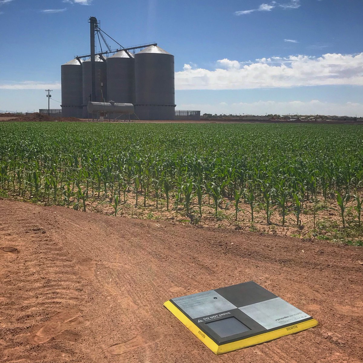 ArizonaFPV's tweet photo. These #aeropoints put the precision in our precision #agriculture. 👌🏼👌🏼 #drone #ebee #sequoia #rededge #dji #arizona #mapping #atlas #micasense #parrot #pix4d https://t.co/RtkYS8ZoEU