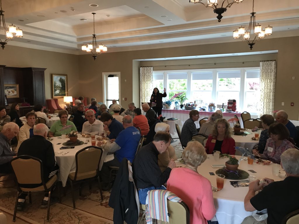 MastersPropInc's tweet image. The Masters Properties team was honored to sponsor a luncheon today for Parkinson’s Awareness Month! Our very own Cathy Schlaff has started the Vitto Oddo Fund in honor of her father, and we could not have been happier to have been a part of this special day!
