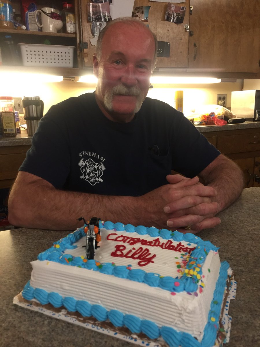 Local_2116's tweet image. Congratulations to firefighter Bill McNulty who is working his last shift tonight after 35 years at the fire Station

Enjoy your retirement Billy