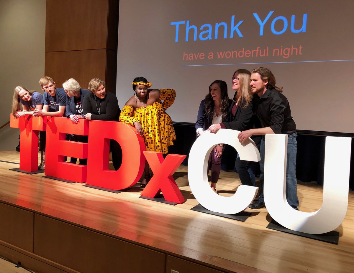 TEDxCUBoulder's tweet image. CONGRATULATIONS to all our speakers &amp;amp; performers on an incredibly successful night! Thank you to everyone who attended TEDxCU: Game Changer — we hope you left feeling inspired and with a renewed sense of curiosity.