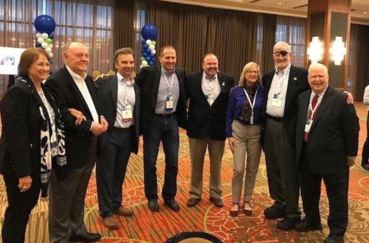 SIMInt's tweet photo. Spanning four decades of national chairpersons at #SIMConnectLive18 https://t.co/rUM27rFVoL