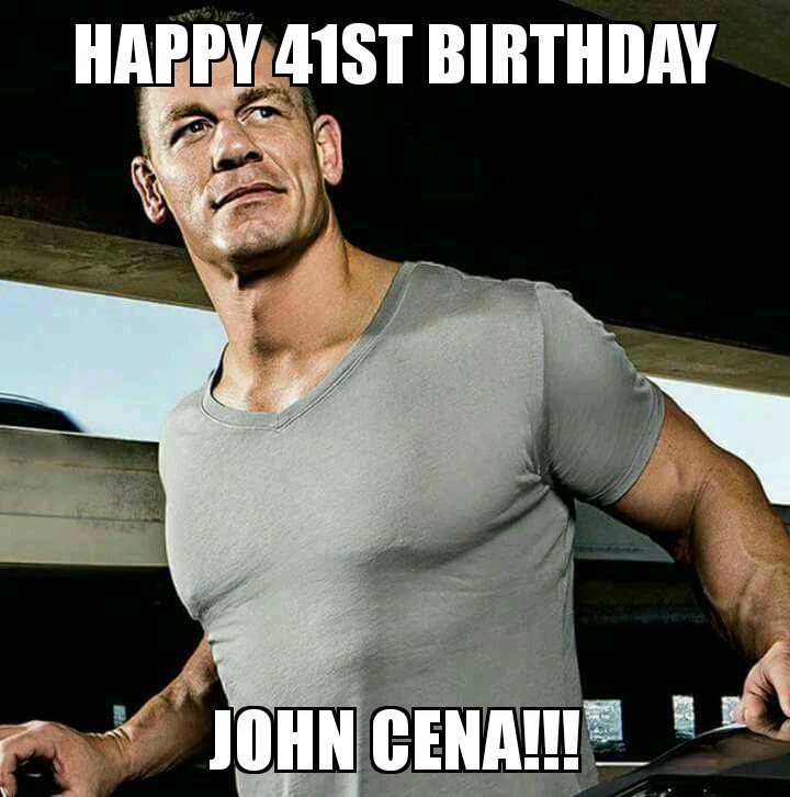 Happy Birthde John Cena Birthday Card With Sound New Happy