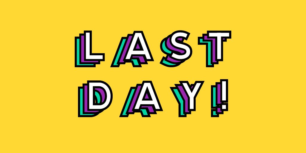 💥Apocalypse
☄️Catastrophe 
🔥Armageddon
😱Final countdown 
😵End of Days

Or in the world of LevelsConf.com

⚡️LAST DAY TO SUBMIT⚡️

Submit talks on beginner tech, deep tech, career building, inspiring, thought provoking. 

Encourage a friend! 👯

Midnight 🎃