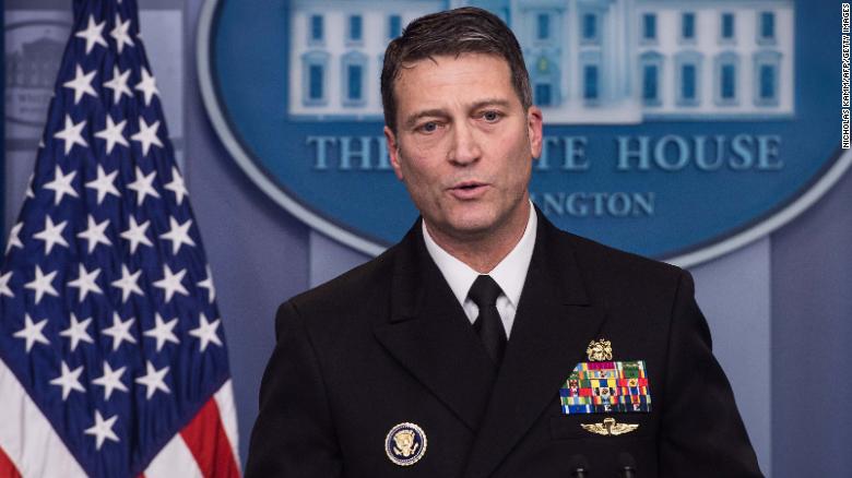 CNN's tweet photo. Republicans and Democrats on the Senate Veterans Affairs Committee are raising concerns about allegations involving Rear Adm. Ronny Jackson, President Donald Trump's nominee to lead the department of Veterans Affairs https://t.co/16LhoTUUjs https://t.co/8r248Qm20O