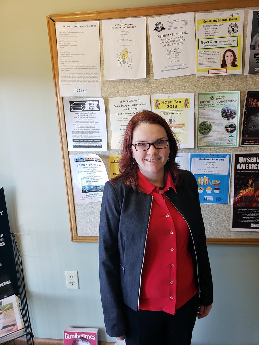 ShamrockGen's tweet photo. Just got back from my #genealogy lecture. It went great! #iamnextgen #nextgeninaction #familyhistory https://t.co/TBSbxPEr3W